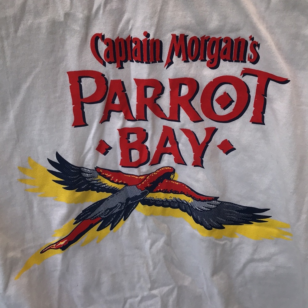 vintage Captain Morgan’s Parrot Bay Tee shirt sz XL
